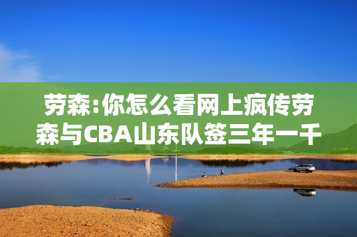 劳森:你怎么看网上疯传劳森与CBA山东队签三年一千万美元合同