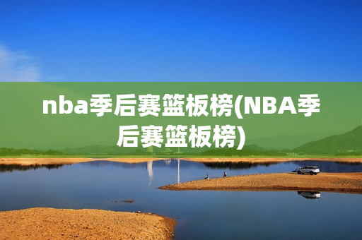 nba季后赛篮板榜(NBA季后赛篮板榜)